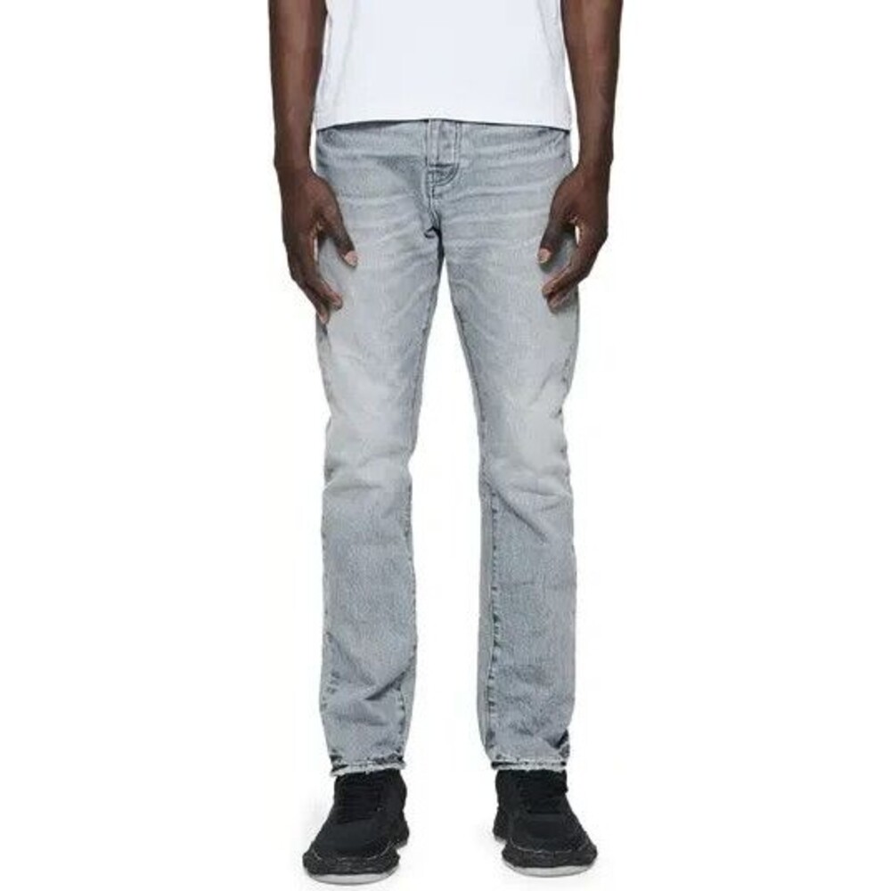 PURPLE BRAND Jeans Mens Size 38 Gray Wash Slim Straight P005 $295